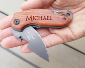 Personalized Easy Open Survival Pocket Knife