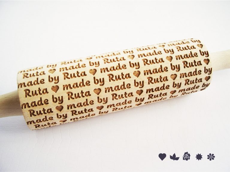 p 1 0 0 1 1001 Personalized Rolling Pin made by scaled