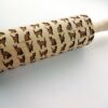 p 3 2 2 322 Cats Embossing Rolling Pin