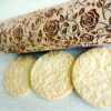 p 4 4 8 448 Damascus Roses Embossing Rolling Pin scaled