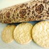 p 4 5 1 451 Damascus Roses Embossing Rolling Pin scaled