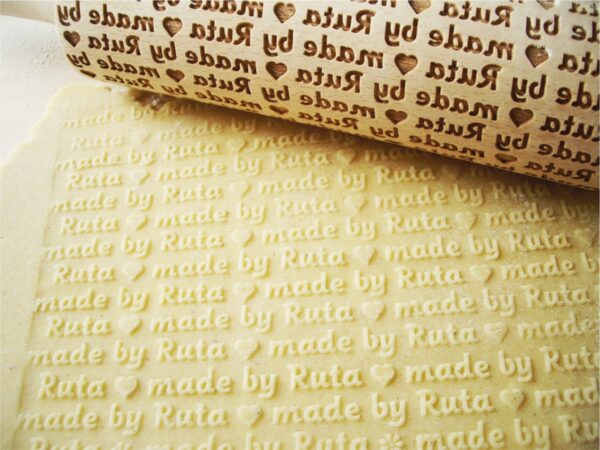 p 9 9 9 999 Personalized Rolling Pin made by scaled
