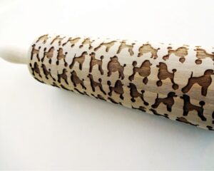 POODLE embossing rolling pin