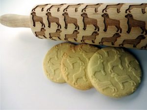 ROTTWEILER embossing rolling pin