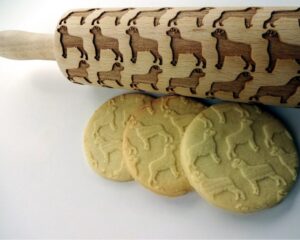 ROTTWEILER embossing rolling pin