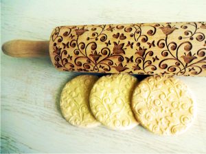 BELLFLOWER embossing rolling pin