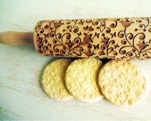 BELLFLOWER embossing rolling pin