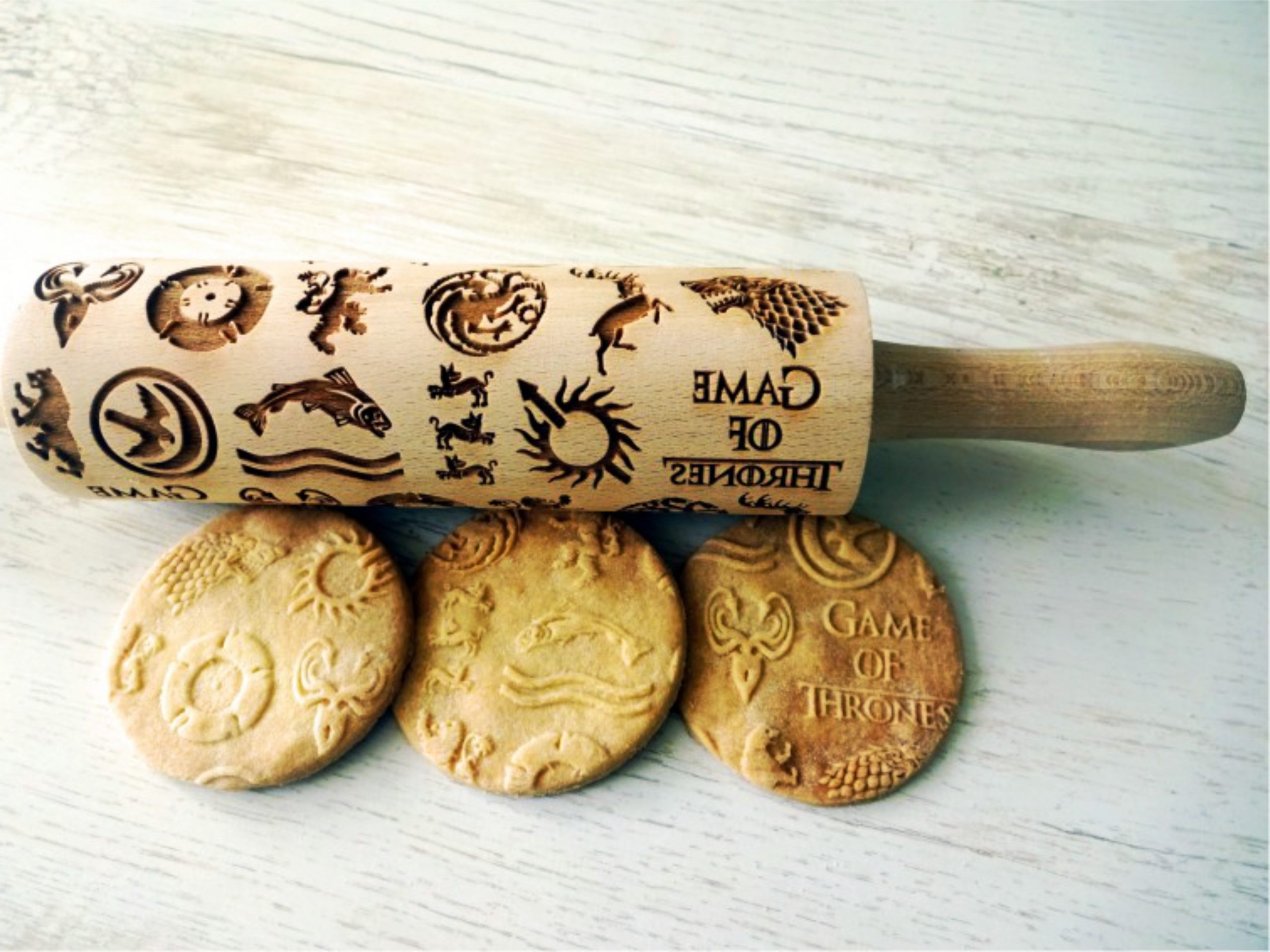 GAME of THRONES embossing rolling pin