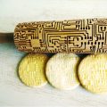 MICROCHIP Embossing Rolling Pin