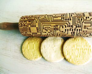 MICROCHIP Embossing Rolling Pin