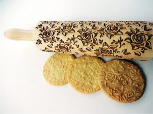 p 6 6 0 660 BLOSSOMS WALTZ embossing rolling pin scaled