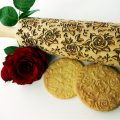 BLOSSOMS WALTZ embossing rolling pin