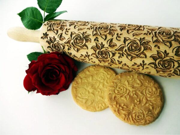 p 6 6 3 663 BLOSSOMS WALTZ embossing rolling pin scaled