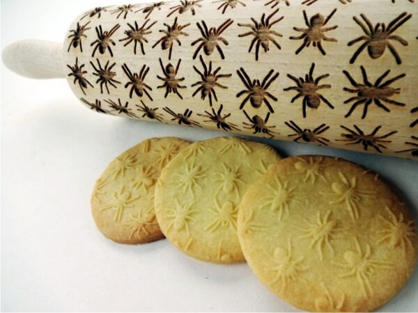 SPIDER Embossing Rolling Pin