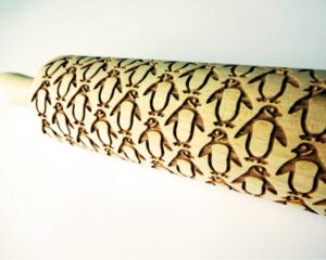 PENGUINS Embossing Rolling Pin