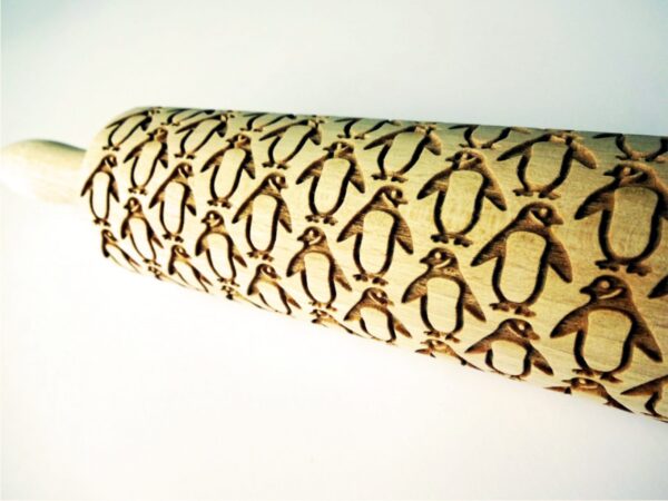 p 8 7 2 872 PENGUINS Embossing Rolling Pin scaled