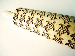 p 9 1 0 910 TURTLES Embossing Rolling Pin scaled