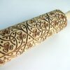 p 9 6 0 960 CLOVER KNOT embossing rolling pin