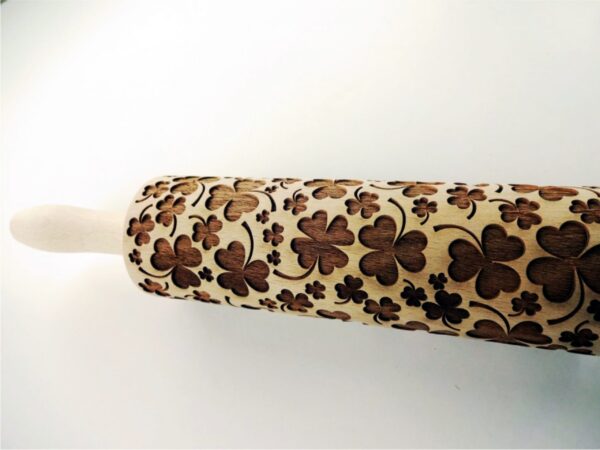 LUCKY CLOVER embossing rolling pin