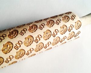 BOO HALLOWEEN Rolling Pin