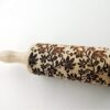p 1 4 9 6 1496 FLORAL WREATH kids rolling pin