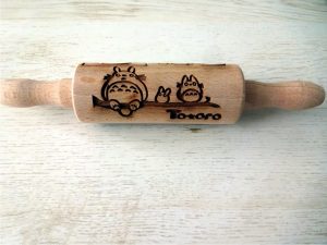 p 1 5 2 7 1527 TOTORO kids rolling pin