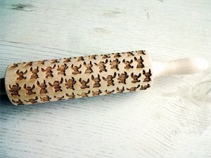 p 1 5 5 3 1553 STITCH embossing rolling pin