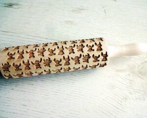 STITCH embossing rolling pin