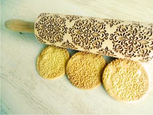 KALEIDOSCOPE Embossing Rolling Pin