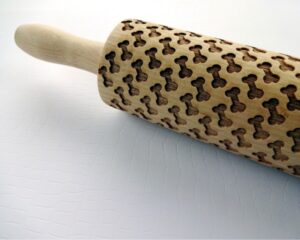 BONE embossing rolling pin