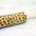 PAW and BONES embossing rolling pin