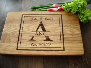 Personalized cutting board