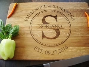 Personalized cutting board