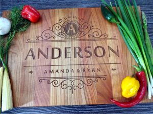 Personalized cutting board