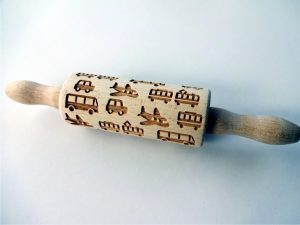 TRANSPORT kids rolling pin