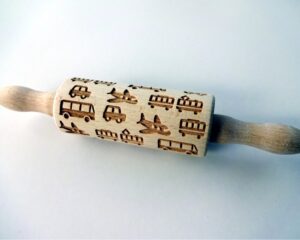 TRANSPORT kids rolling pin