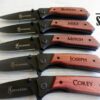 8 SET Personalized Pocket Knives
