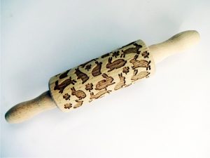 RABBITS kids rolling pin