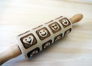 SMILES kids rolling pin