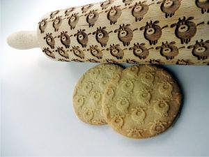 FUNNY BULLS Embossing Rolling Pin