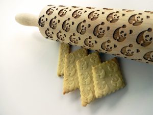 PANDA Embossing Rolling Pin