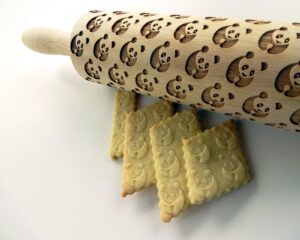 PANDA Embossing Rolling Pin