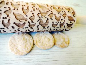 CIP CIP Embossing Rolling Pin