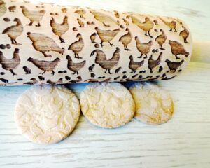 CIP CIP Embossing Rolling Pin