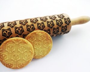 FOX Embossing Rolling Pin