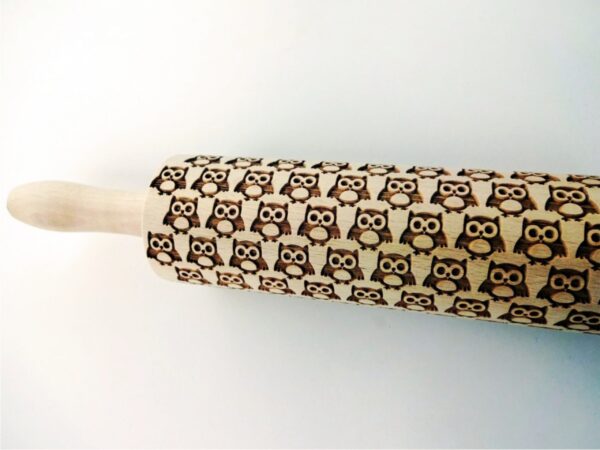 p 2 1 4 4 2144 OWL Embossing Rolling Pin scaled