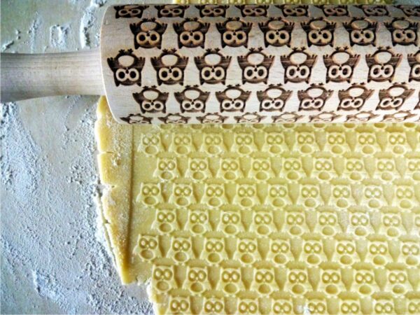 p 2 1 4 6 2146 OWL Embossing Rolling Pin scaled