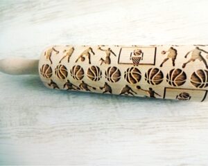 BASKETBALL Embossing Rolling Pin