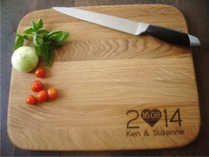 Personalized cutting board