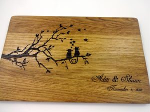 Personalized cutting board